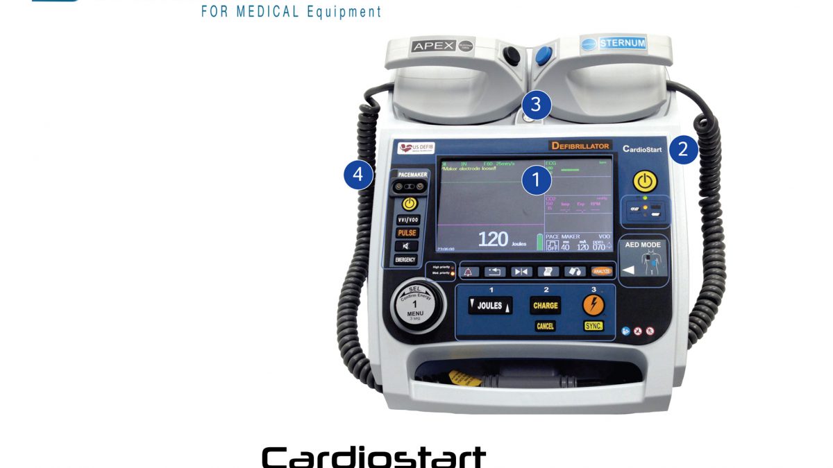 Cardiostart Biphasic Defibrillator Monitor