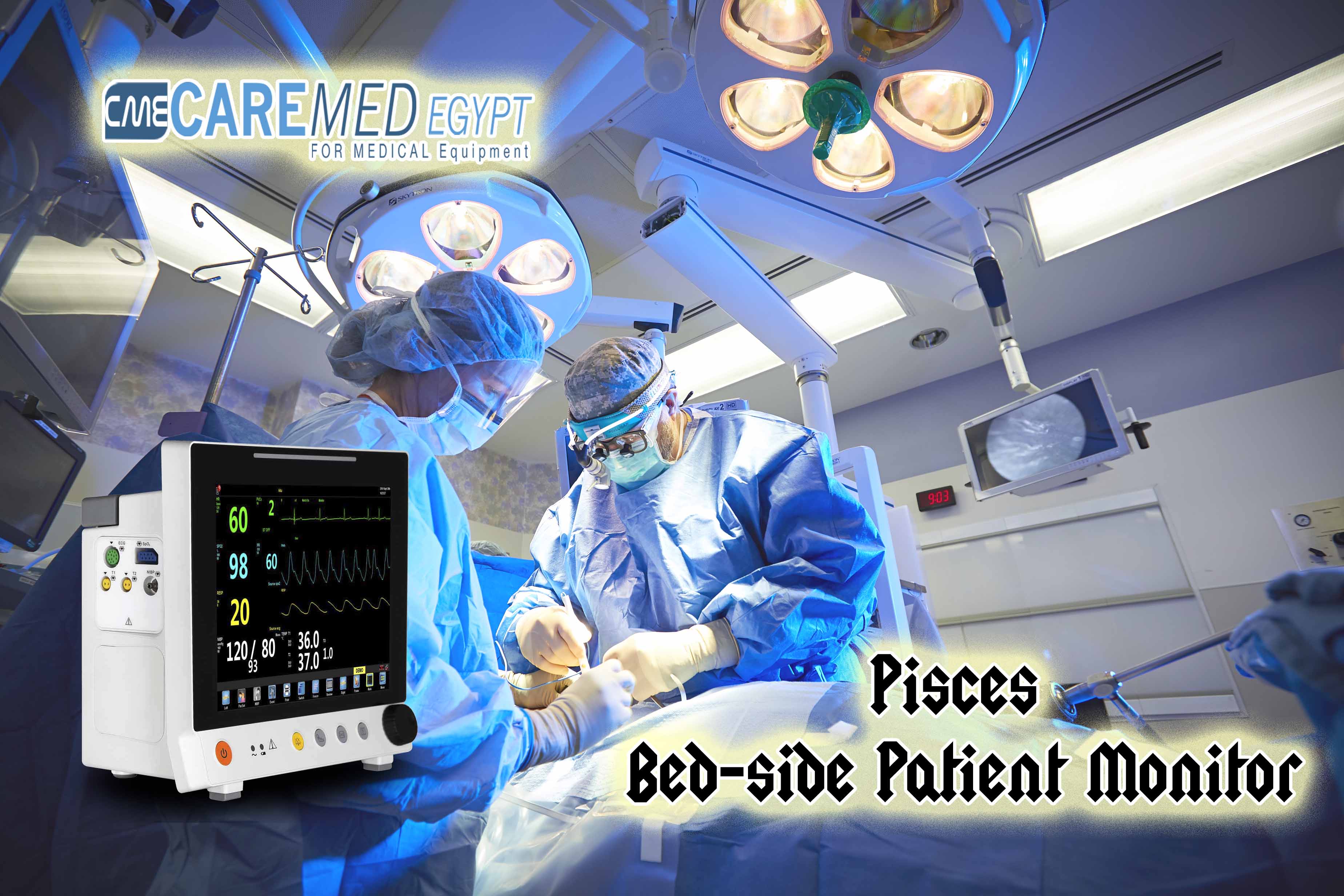 Pisces Bed-side Patient Monitor
